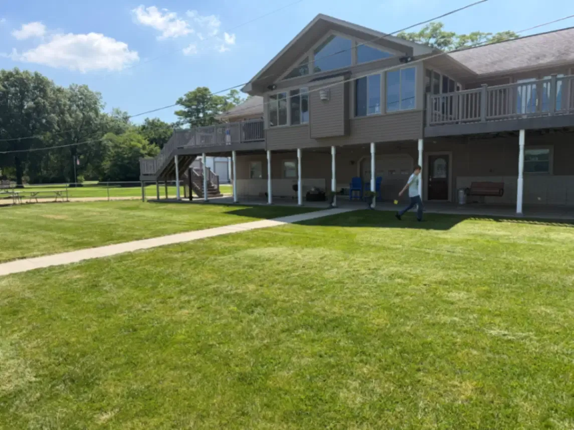 Commercial Lawn Maintenance for a local property